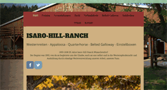 Desktop Screenshot of isaro-hill-ranch.de